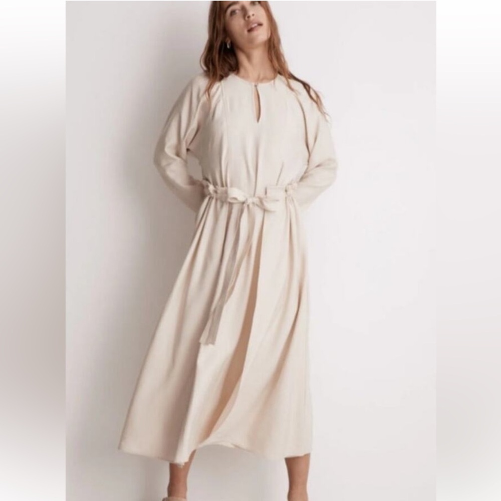 Madewell Cream Maxi Dress